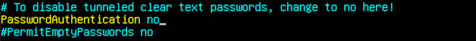 SSH Password Authentocation