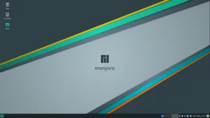 Manjaro-Clear-Desktop