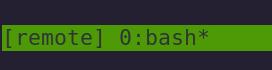 a named tmux session is a happy session!