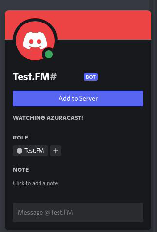 Discord Bot Add to Server button