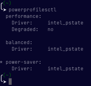 powerprofilesctl